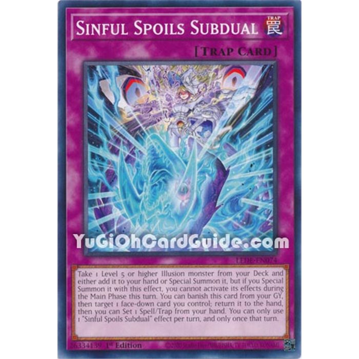 Sinful Spoils Subdual (Common)