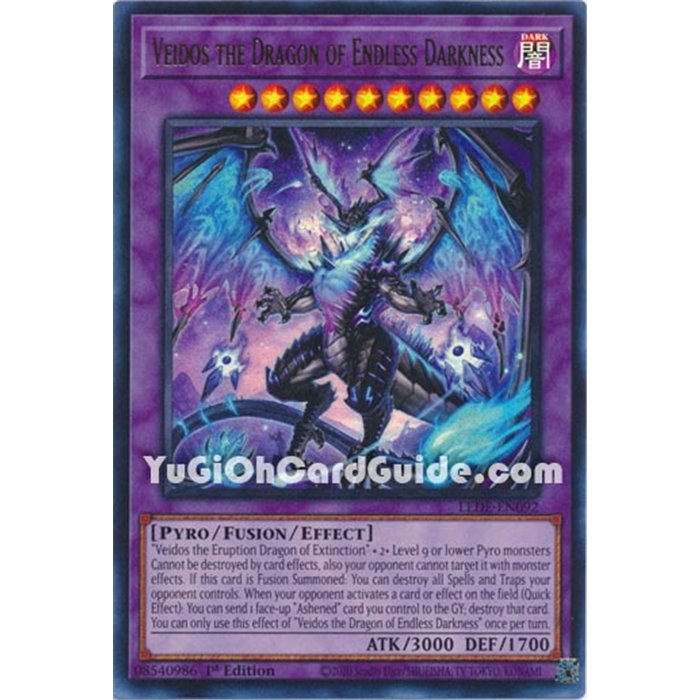 Veidos the Dragon of the Endless Darkness (Ultra Rare)