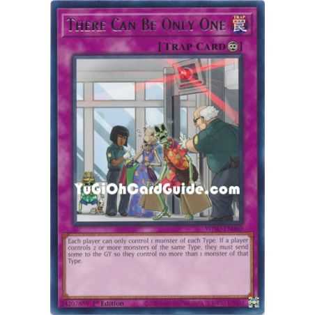 There Can Be Only One (Collector Rare) – Wild Survivors | Carta YUGIOH en México