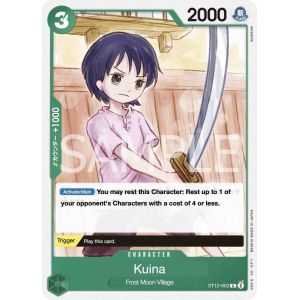 Kuina (Common) – ONE PIECE DECKS | Carta ONE PIECE en México