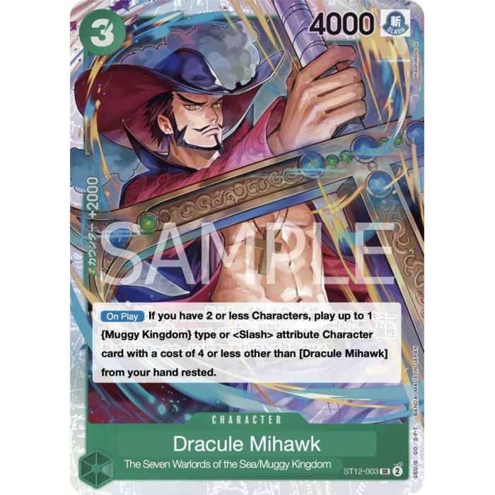 Dracule Mihawk (Super Rare) – ONE PIECE DECKS | Carta ONE PIECE en México