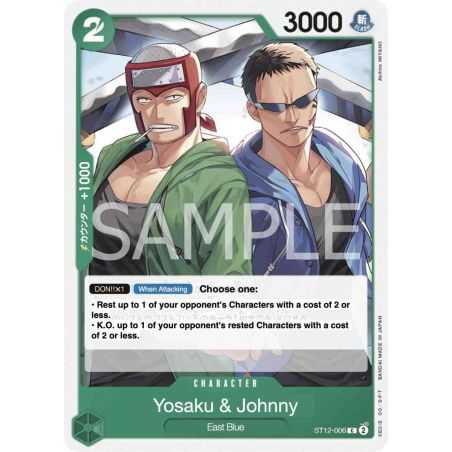 Yosaku & Johnny (Common) – ONE PIECE DECKS | Carta ONE PIECE en México