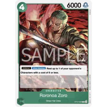 Roronoa Zoro (Common) – ONE PIECE DECKS | Carta ONE PIECE en México