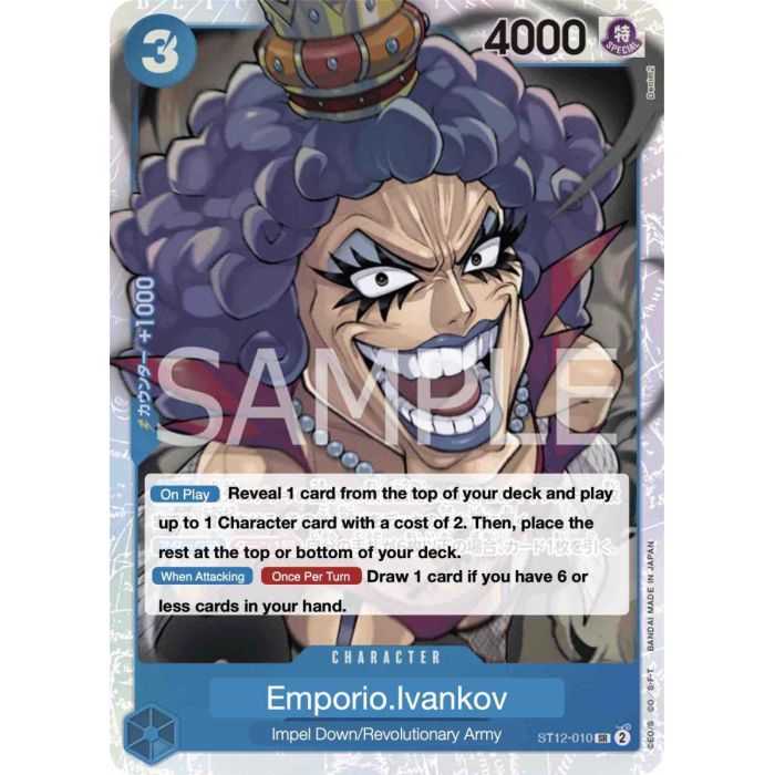 Emporio.Ivankov (Super Rare) – ONE PIECE DECKS | Carta ONE PIECE en México