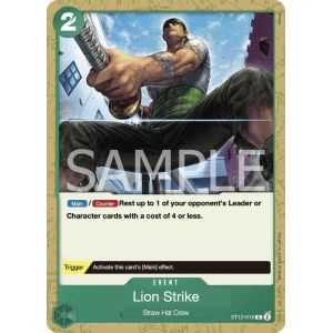Lion Strike (Common) – ONE PIECE DECKS | Carta ONE PIECE en México