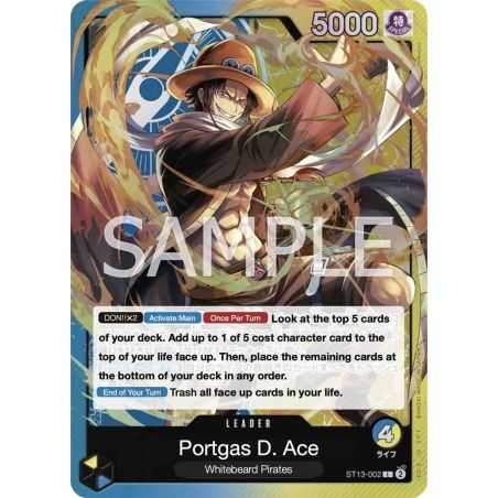 Portgas.D.Ace (Leader) – ONE PIECE DECKS | Carta ONE PIECE en México