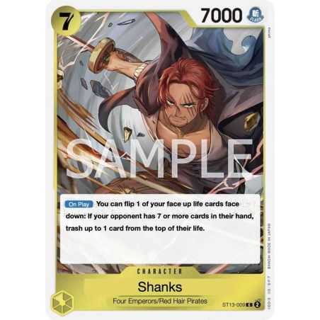 Shanks (Common) – ONE PIECE DECKS | Carta ONE PIECE en México