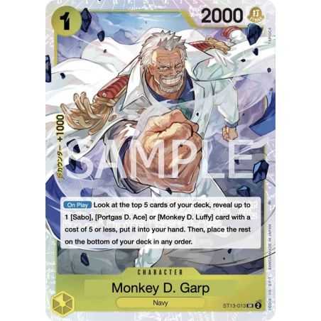 Monkey.D.Garp (Super Rare) – ONE PIECE DECKS | Carta ONE PIECE en México