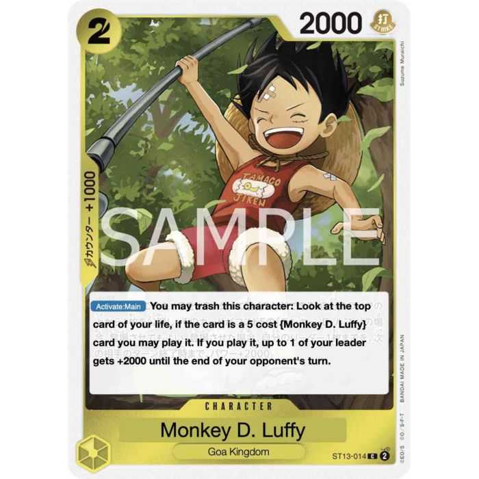 Monkey.D.Luffy (Common) – ONE PIECE DECKS | Carta ONE PIECE en México