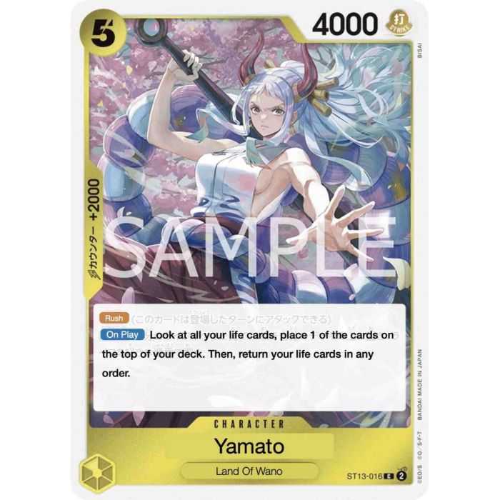 Yamato (Common) – ONE PIECE DECKS | Carta ONE PIECE en México