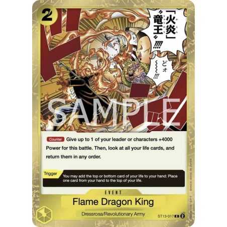 Flame Dragon King (Common) – ONE PIECE DECKS | Carta ONE PIECE en México