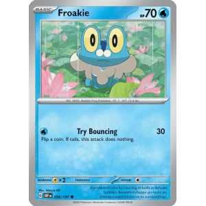 Froakie (Common/Reverse Holofoil) – SV3 Obsidian Flames | Carta POKEMON en México