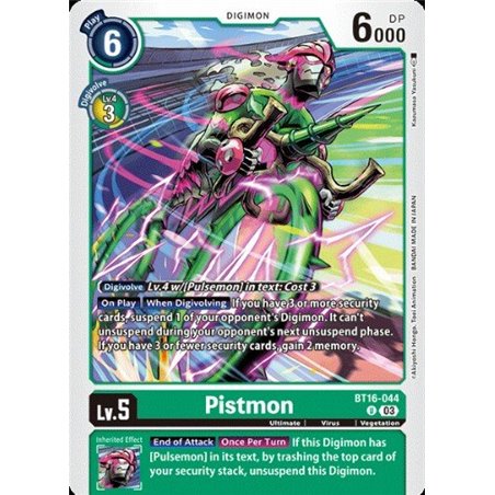 Pistmon (Uncommon)