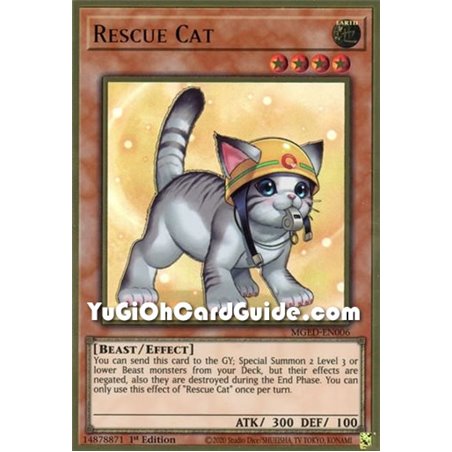 Rescue Cat (Alternate Art) (Ultra Rare)