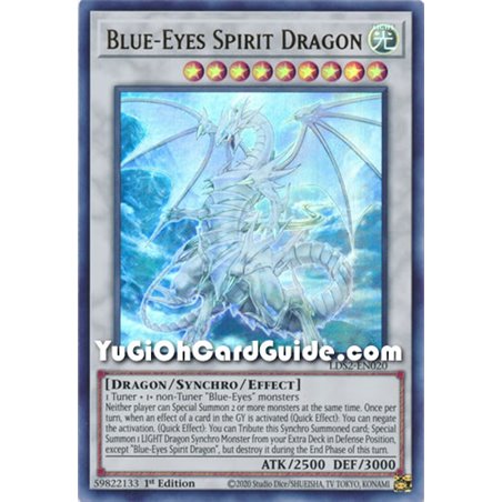 Blue-Eyes Spirit Dragon (Prismatic Ultimate Rare)
