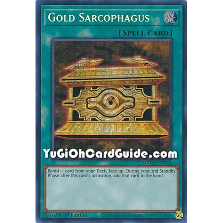 Gold Sarcophagus (Secret Rare)