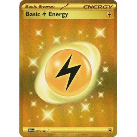 Basic Lightning Energy (Hyper Rare) – SV1 Scarlet & Violet | Carta POKEMON en México