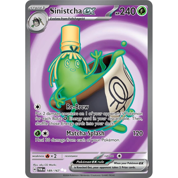 Sinistcha ex (Full Art) Sinistcha ex (Full Art)