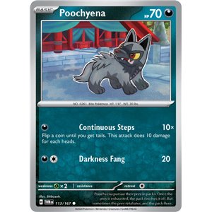 Poochyena (Common/Reverse Holofoil)