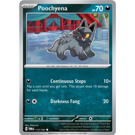 Poochyena (Common/Reverse Holofoil)