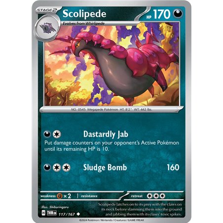 Scolipede (Uncommon/Reverse Holofoil)