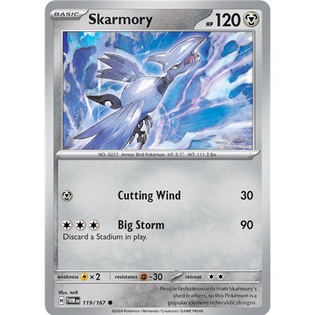 Skarmory (Common/Reverse Holofoil)