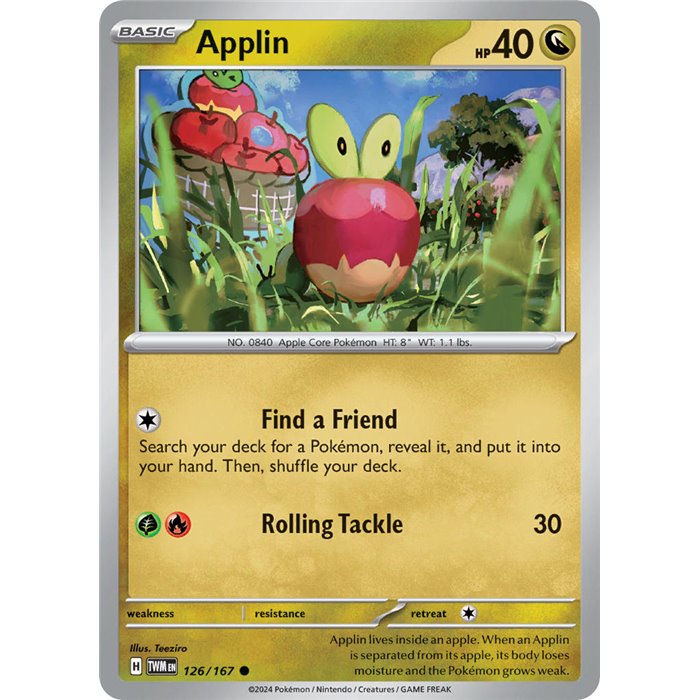 Applin (Common/Reverse Holofoil)