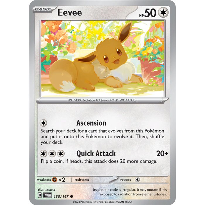Eevee (Common/Reverse Holofoil)