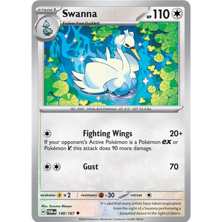 Swanna (Uncommon/Reverse Holofoil)