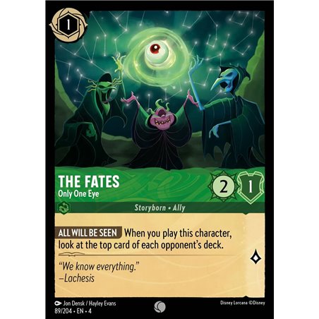 The Fates - Only One Eye (Common)