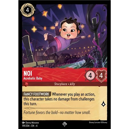 Noi - Acrobatic Baby (Super Rare)