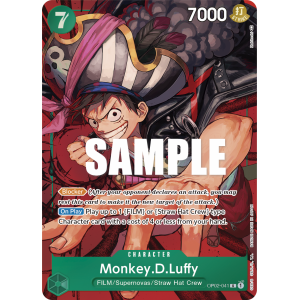 Monkey. D. Luffy (041) (Alternate Art) – OP2 Paramount War | Carta ONE PIECE en México