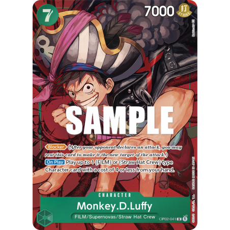 Monkey. D. Luffy (041) (Alternate Art) – OP2 Paramount War | Carta ONE PIECE en México