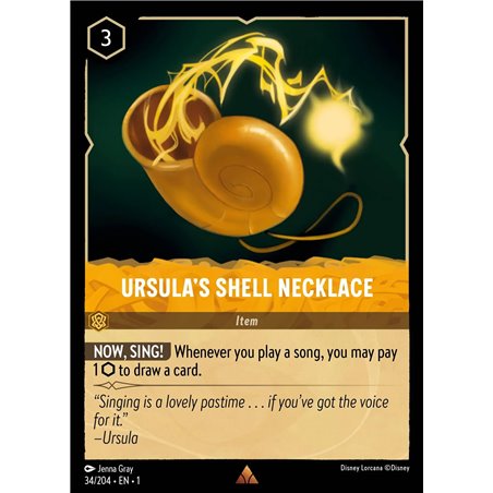 Ursula's Shell Necklace (Rare)