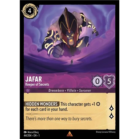 Jafar - Keeper of Secrets (Rare)