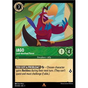 Iago - Loud-Mouthed Parrot (Rare)