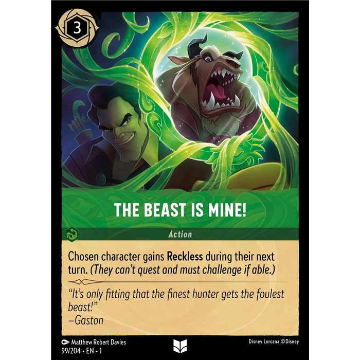 The Beast Is Mine! (Uncommon)