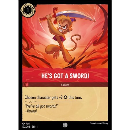He's Got A Sword! (Common)