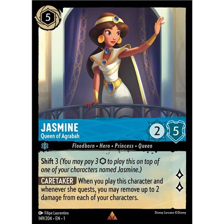 Jasmine - Queen of Agrabah (Rare)