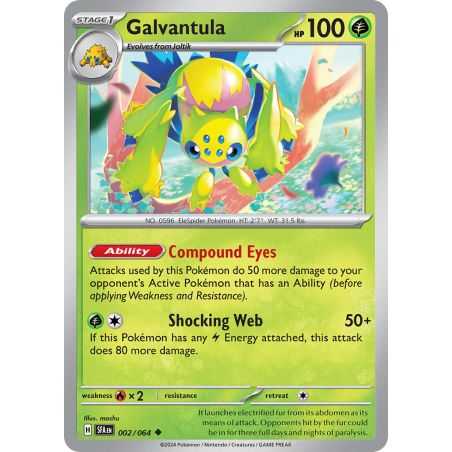 Galvantula (Uncommon) – SV6.5 Shrouded Fable | Carta POKEMON en México