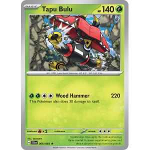 Tapu Bulu (Rare Holofoil) – SV6.5 Shrouded Fable | Carta POKEMON en México