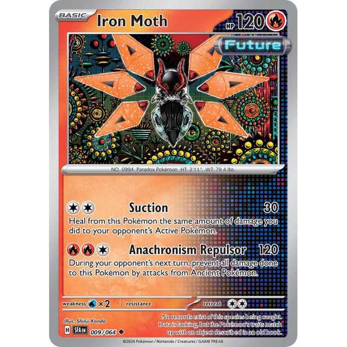 Iron Moth (Uncommon) – SV6.5 Shrouded Fable | Carta POKEMON en México