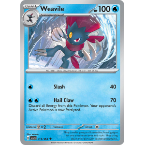 Weavile (Uncommon) – SV6.5 Shrouded Fable | Carta POKEMON en México