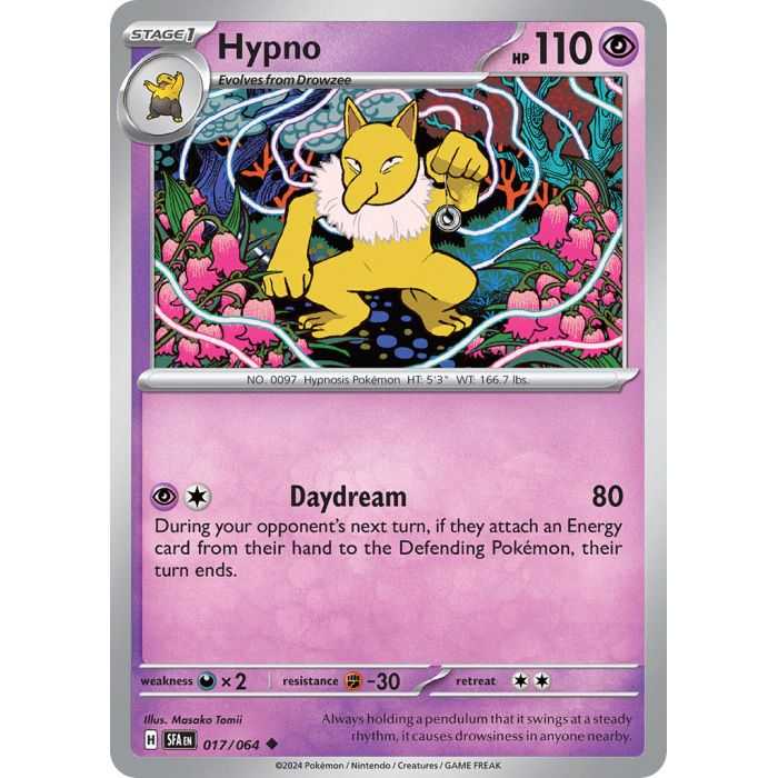 Hypno (Uncommon) – SV6.5 Shrouded Fable | Carta POKEMON en México