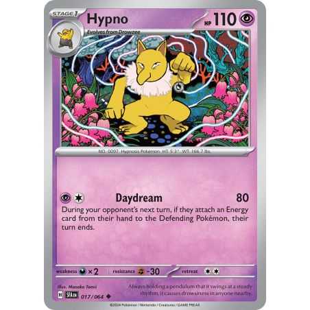 Hypno (Uncommon) – SV6.5 Shrouded Fable | Carta POKEMON en México
