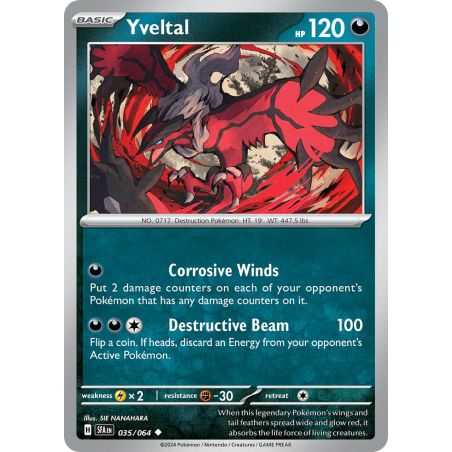 Yveltal (Uncommon) – SV6.5 Shrouded Fable | Carta POKEMON en México