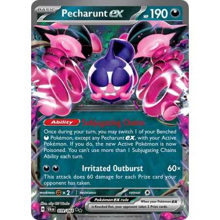 Pecharunt ex (Double Rare) – SV6.5 Shrouded Fable | Carta POKEMON en México