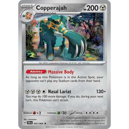 Copperajah (Rare Holofoil) – SV6.5 Shrouded Fable | Carta POKEMON en México
