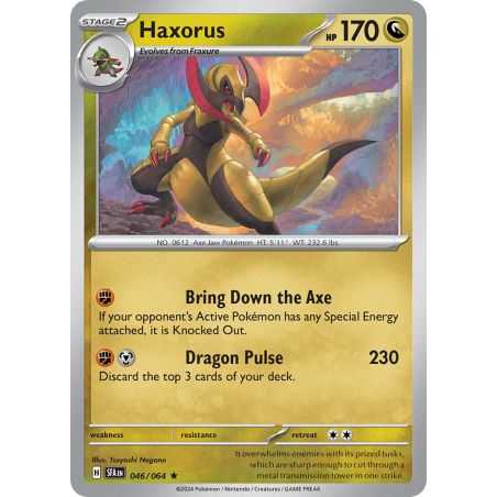 Haxorus (Rare Holofoil) – SV6.5 Shrouded Fable | Carta POKEMON en México