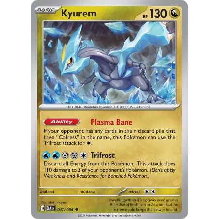 Kyurem (Uncommon) – SV6.5 Shrouded Fable | Carta POKEMON en México